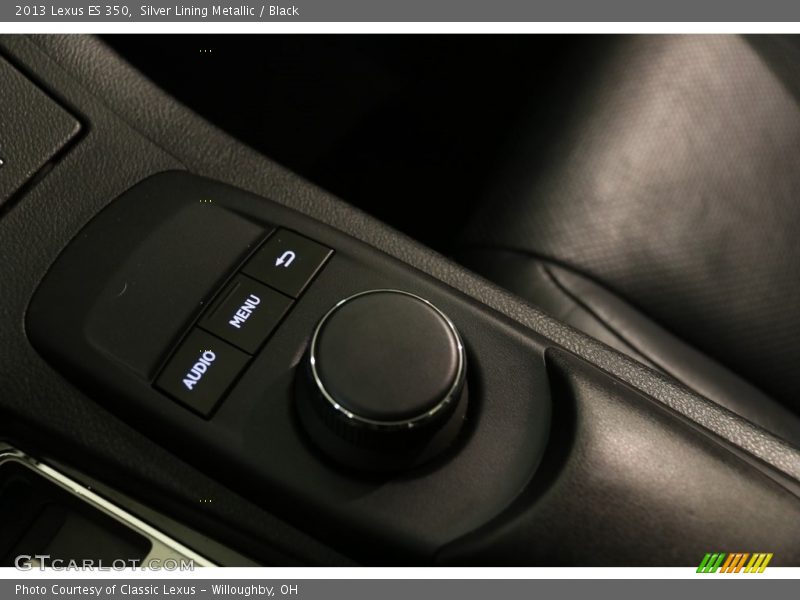 Silver Lining Metallic / Black 2013 Lexus ES 350