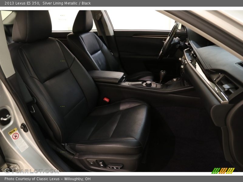 Silver Lining Metallic / Black 2013 Lexus ES 350
