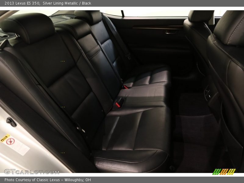 Silver Lining Metallic / Black 2013 Lexus ES 350