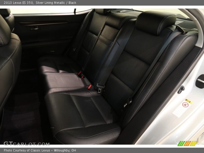 Silver Lining Metallic / Black 2013 Lexus ES 350