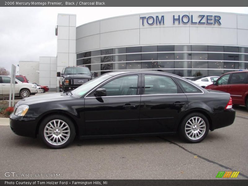 Black / Charcoal Black 2006 Mercury Montego Premier