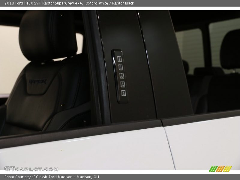 Oxford White / Raptor Black 2018 Ford F150 SVT Raptor SuperCrew 4x4