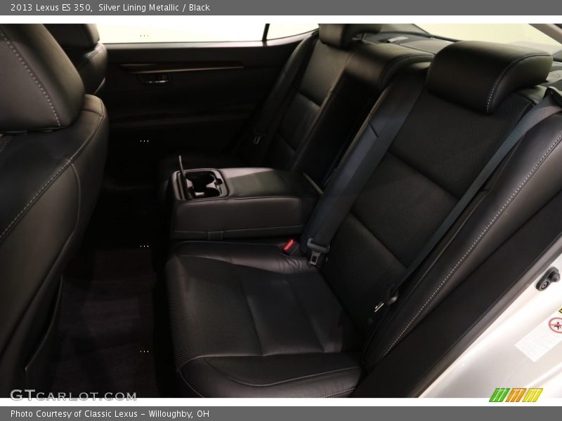 Silver Lining Metallic / Black 2013 Lexus ES 350