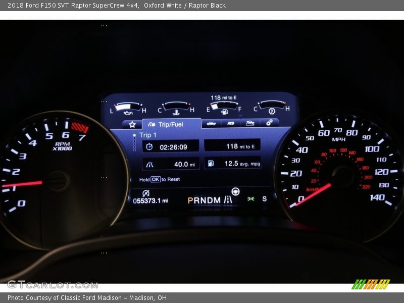 Oxford White / Raptor Black 2018 Ford F150 SVT Raptor SuperCrew 4x4
