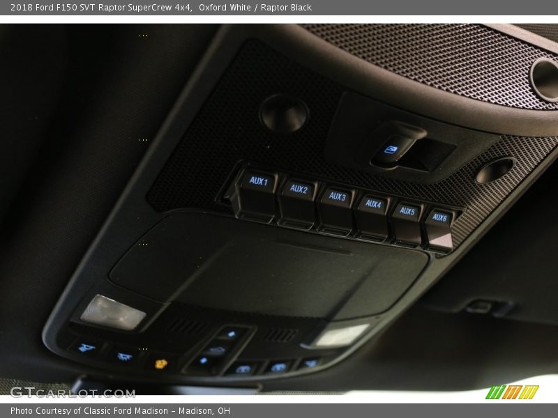 Oxford White / Raptor Black 2018 Ford F150 SVT Raptor SuperCrew 4x4