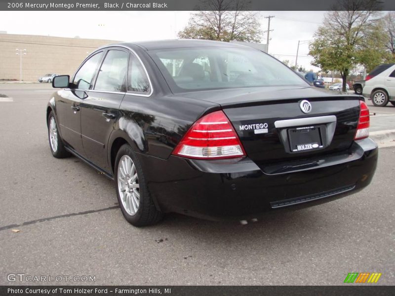 Black / Charcoal Black 2006 Mercury Montego Premier