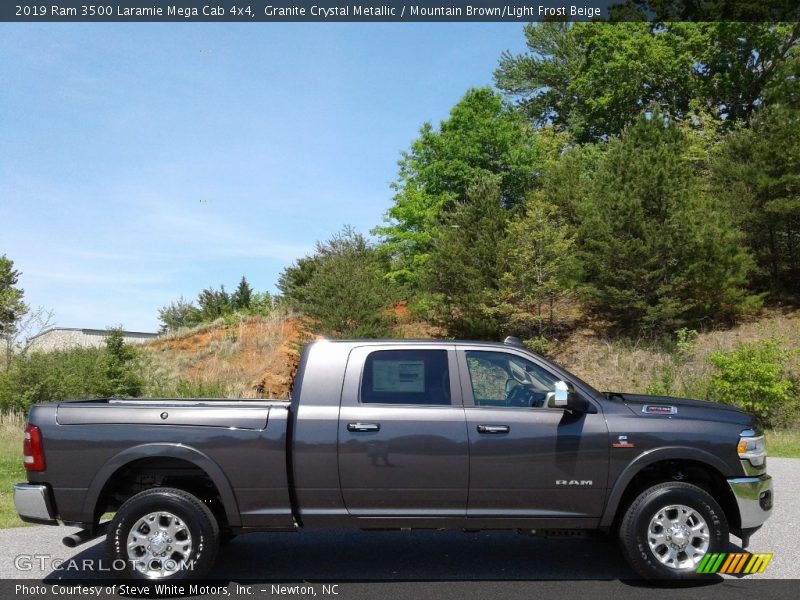  2019 3500 Laramie Mega Cab 4x4 Granite Crystal Metallic