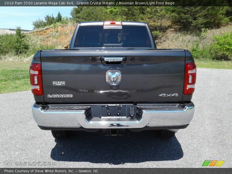 Granite Crystal Metallic / Mountain Brown/Light Frost Beige 2019 Ram 3500 Laramie Mega Cab 4x4