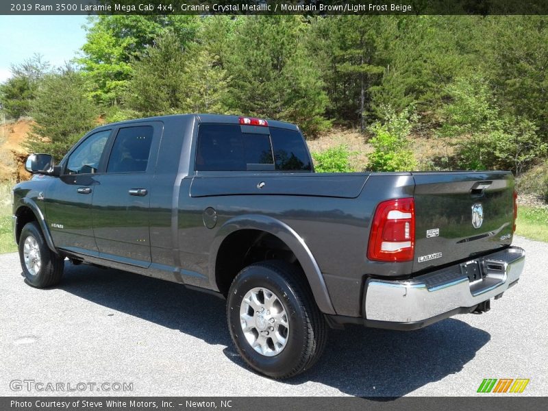Granite Crystal Metallic / Mountain Brown/Light Frost Beige 2019 Ram 3500 Laramie Mega Cab 4x4