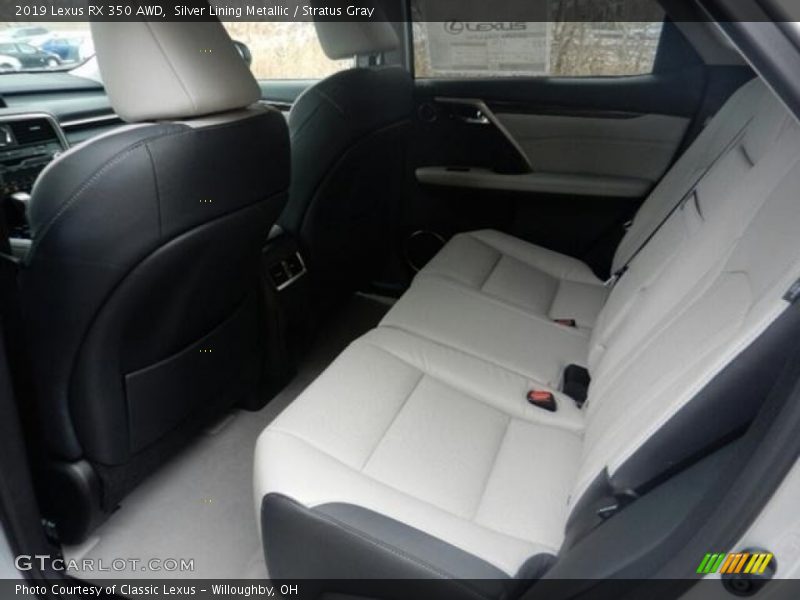 Silver Lining Metallic / Stratus Gray 2019 Lexus RX 350 AWD