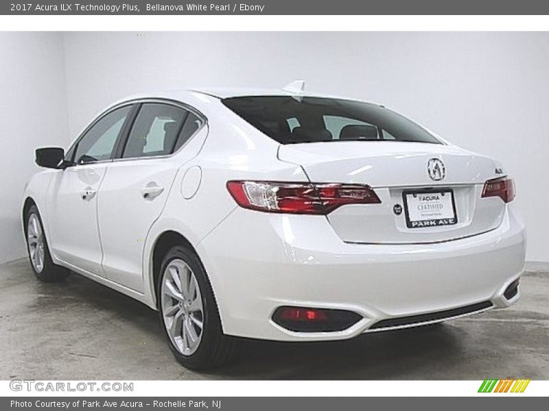 Bellanova White Pearl / Ebony 2017 Acura ILX Technology Plus