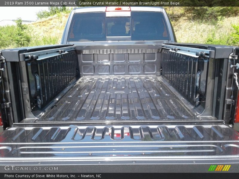 Granite Crystal Metallic / Mountain Brown/Light Frost Beige 2019 Ram 3500 Laramie Mega Cab 4x4
