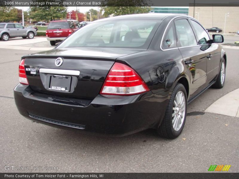 Black / Charcoal Black 2006 Mercury Montego Premier