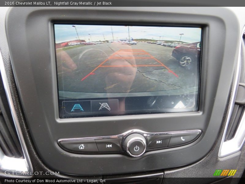 Nightfall Gray Metallic / Jet Black 2016 Chevrolet Malibu LT
