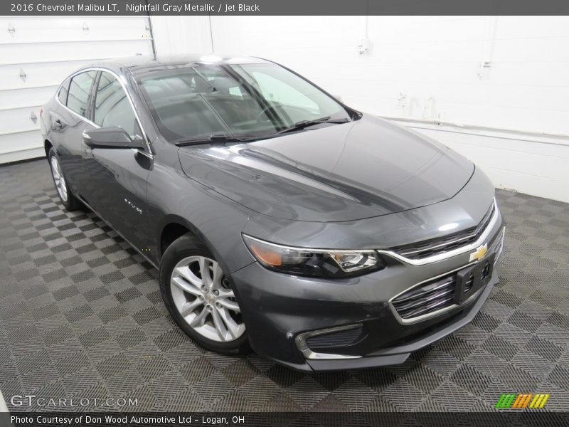 Nightfall Gray Metallic / Jet Black 2016 Chevrolet Malibu LT