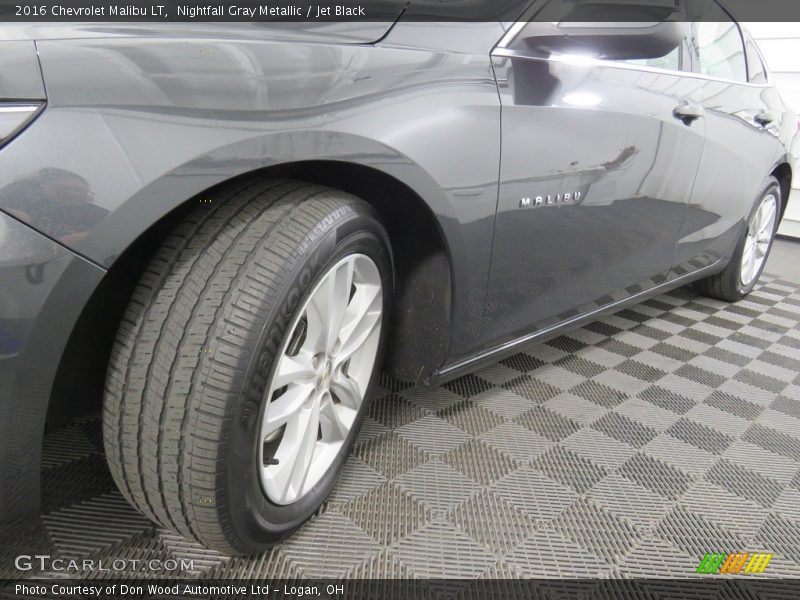 Nightfall Gray Metallic / Jet Black 2016 Chevrolet Malibu LT