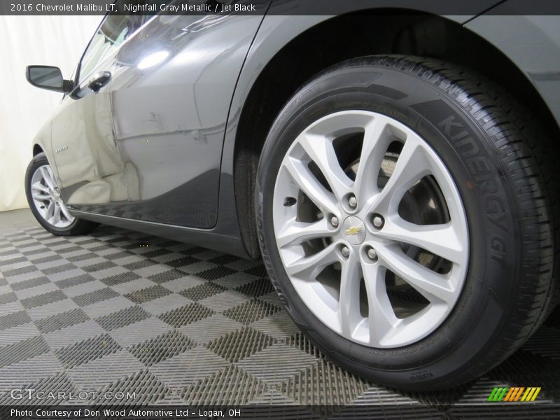 Nightfall Gray Metallic / Jet Black 2016 Chevrolet Malibu LT