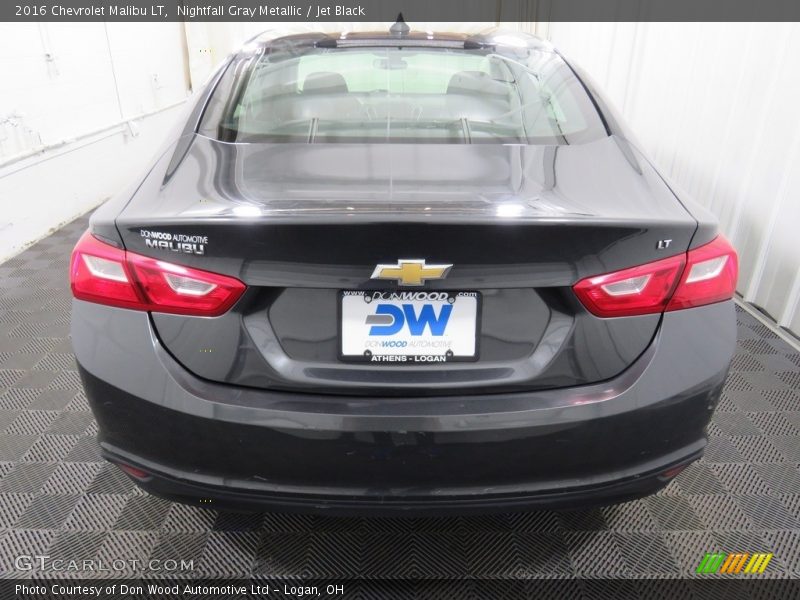 Nightfall Gray Metallic / Jet Black 2016 Chevrolet Malibu LT