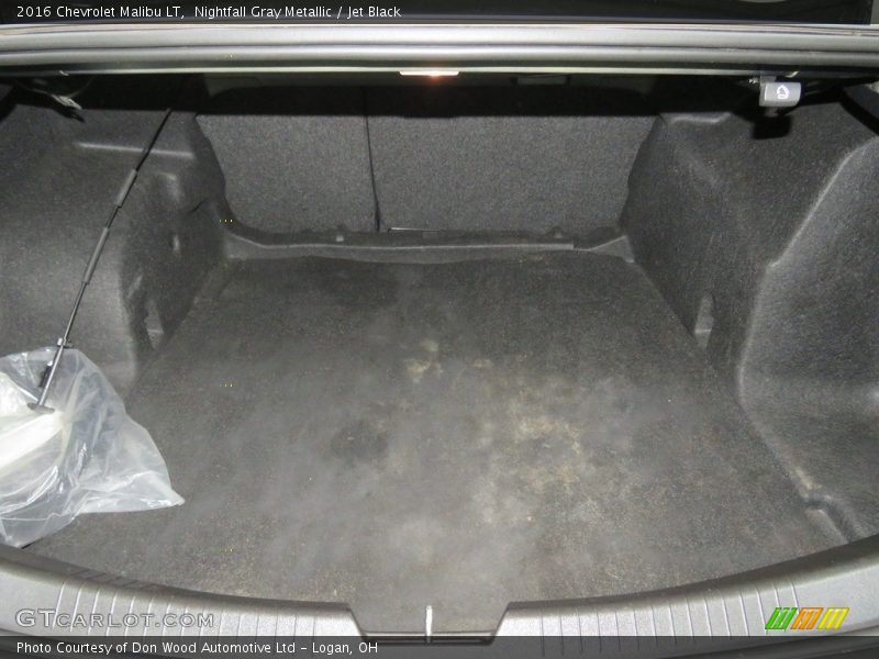 Nightfall Gray Metallic / Jet Black 2016 Chevrolet Malibu LT