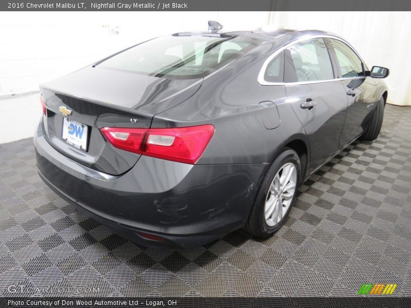Nightfall Gray Metallic / Jet Black 2016 Chevrolet Malibu LT