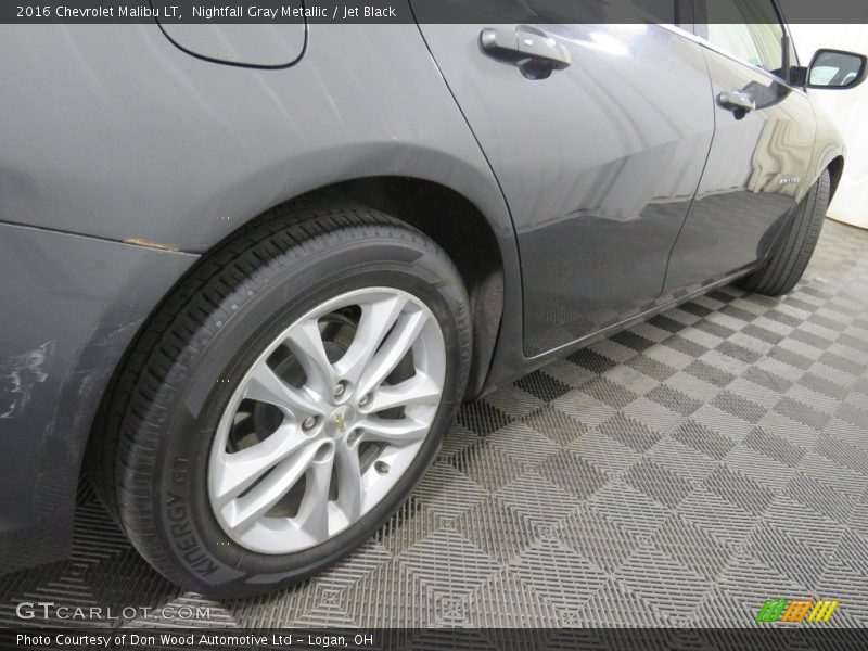 Nightfall Gray Metallic / Jet Black 2016 Chevrolet Malibu LT