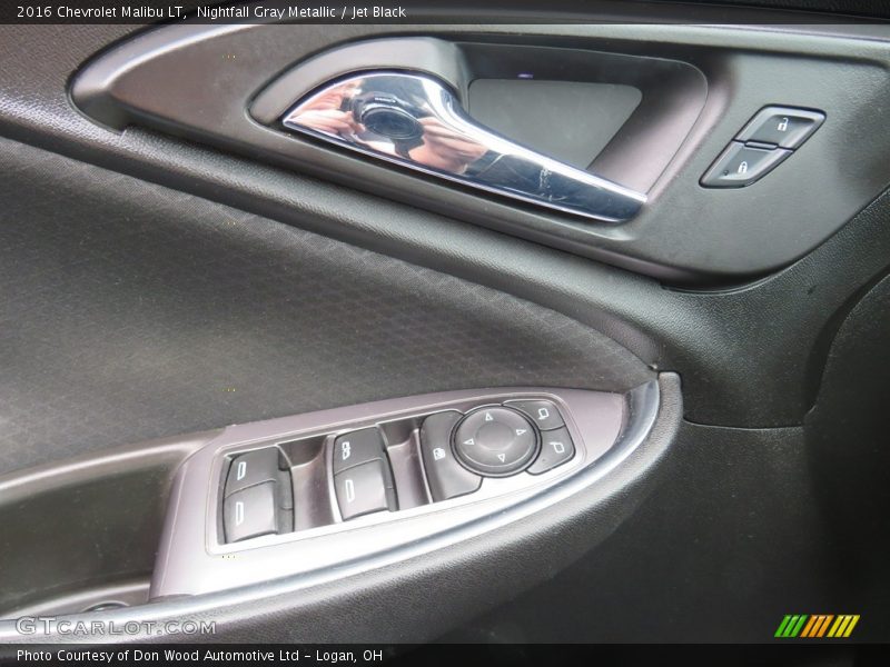 Nightfall Gray Metallic / Jet Black 2016 Chevrolet Malibu LT