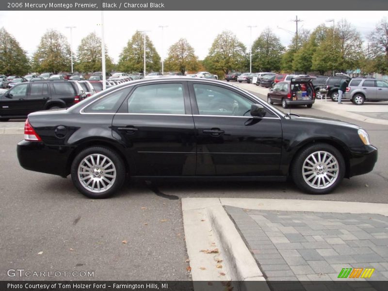 Black / Charcoal Black 2006 Mercury Montego Premier