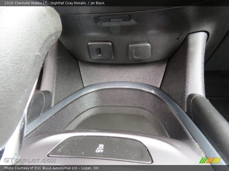 Nightfall Gray Metallic / Jet Black 2016 Chevrolet Malibu LT