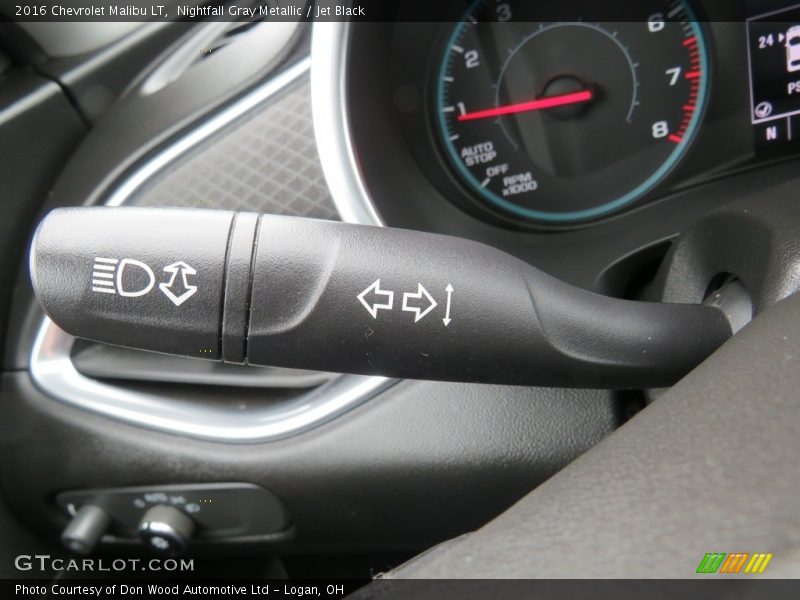 Nightfall Gray Metallic / Jet Black 2016 Chevrolet Malibu LT