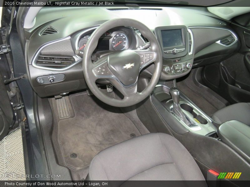 Nightfall Gray Metallic / Jet Black 2016 Chevrolet Malibu LT
