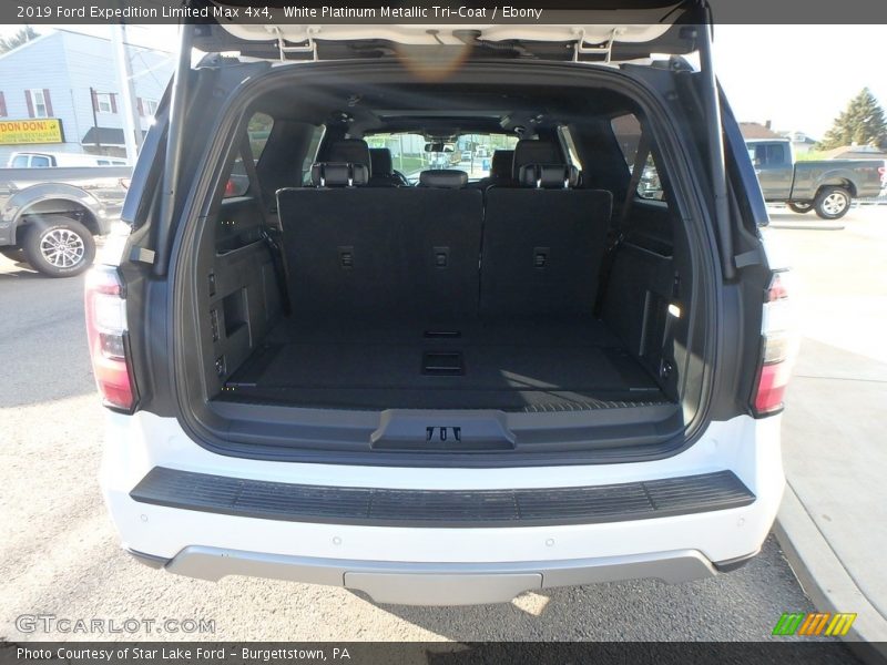 White Platinum Metallic Tri-Coat / Ebony 2019 Ford Expedition Limited Max 4x4
