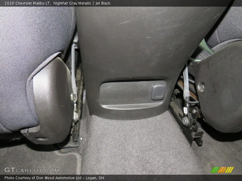 Nightfall Gray Metallic / Jet Black 2016 Chevrolet Malibu LT
