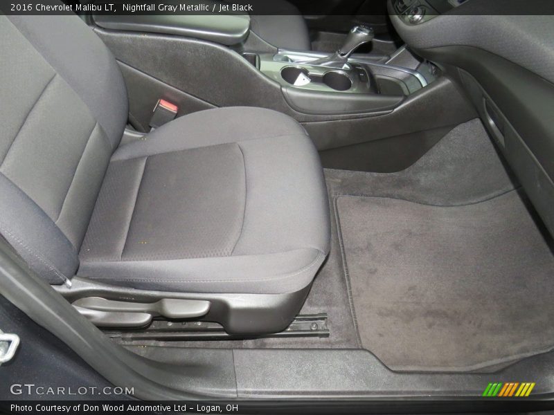 Nightfall Gray Metallic / Jet Black 2016 Chevrolet Malibu LT