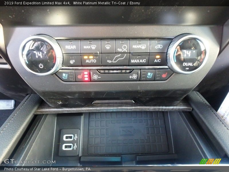 Controls of 2019 Expedition Limited Max 4x4