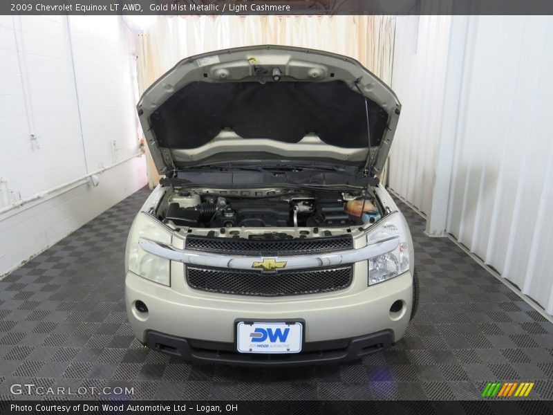 Gold Mist Metallic / Light Cashmere 2009 Chevrolet Equinox LT AWD
