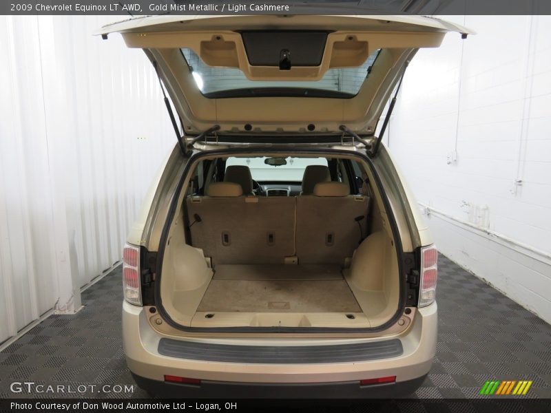 Gold Mist Metallic / Light Cashmere 2009 Chevrolet Equinox LT AWD