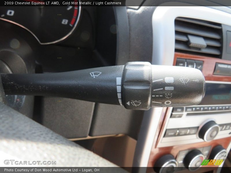 Gold Mist Metallic / Light Cashmere 2009 Chevrolet Equinox LT AWD