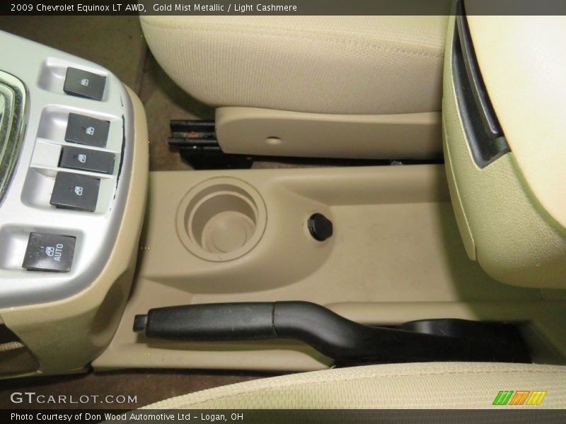 Gold Mist Metallic / Light Cashmere 2009 Chevrolet Equinox LT AWD