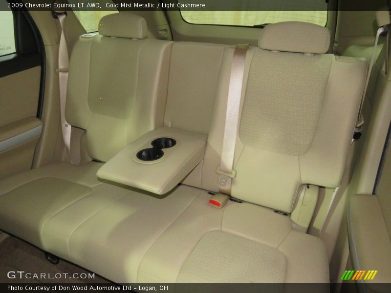 Gold Mist Metallic / Light Cashmere 2009 Chevrolet Equinox LT AWD