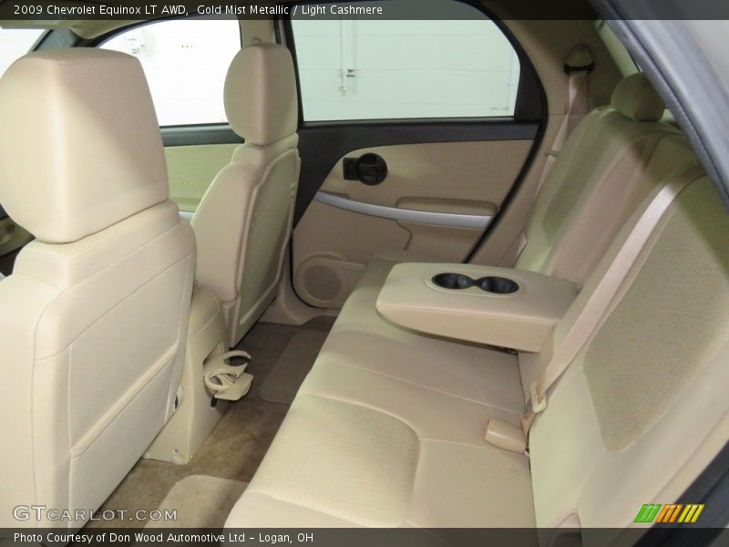 Gold Mist Metallic / Light Cashmere 2009 Chevrolet Equinox LT AWD