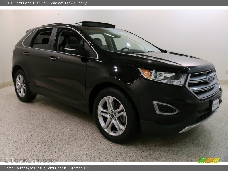 Shadow Black / Ebony 2016 Ford Edge Titanium