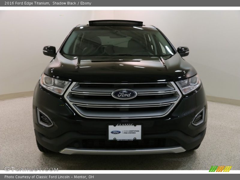 Shadow Black / Ebony 2016 Ford Edge Titanium