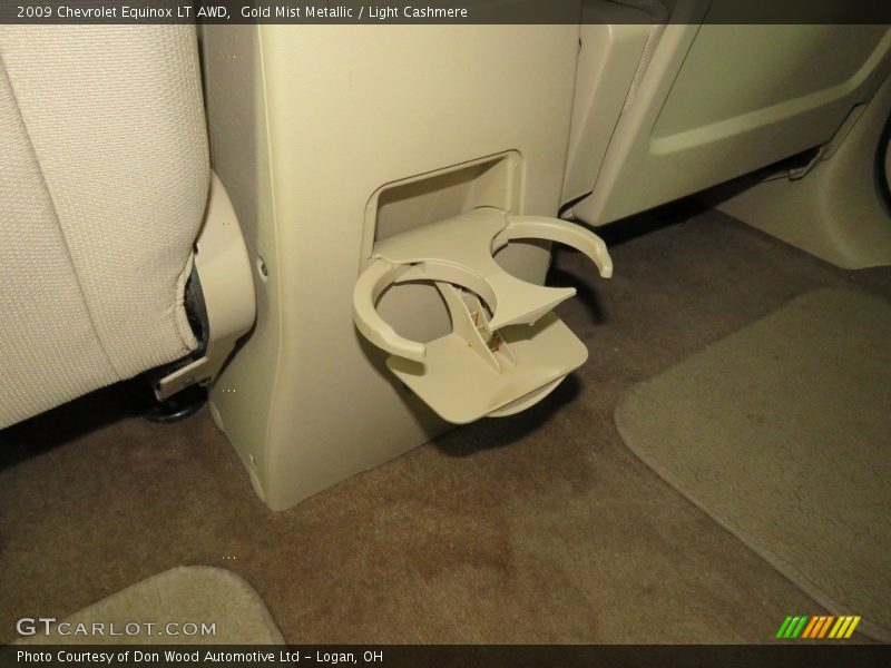 Gold Mist Metallic / Light Cashmere 2009 Chevrolet Equinox LT AWD