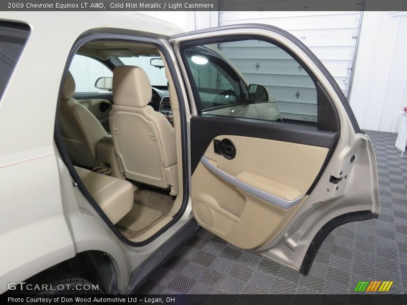 Gold Mist Metallic / Light Cashmere 2009 Chevrolet Equinox LT AWD