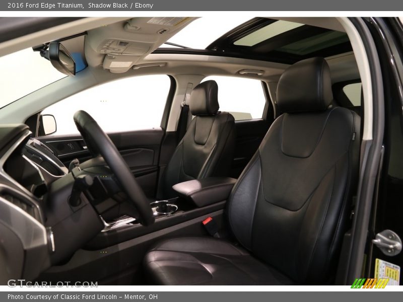 Shadow Black / Ebony 2016 Ford Edge Titanium