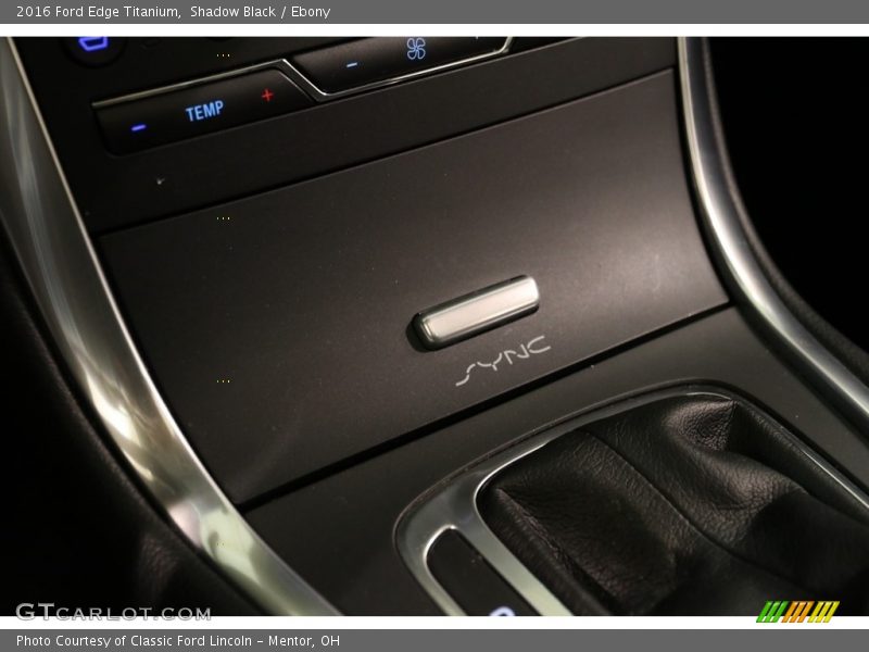 Shadow Black / Ebony 2016 Ford Edge Titanium