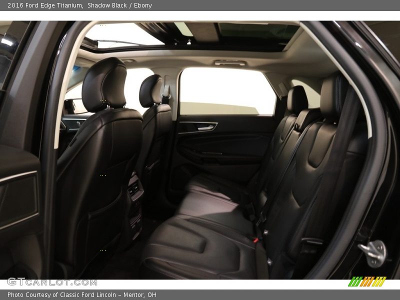 Shadow Black / Ebony 2016 Ford Edge Titanium