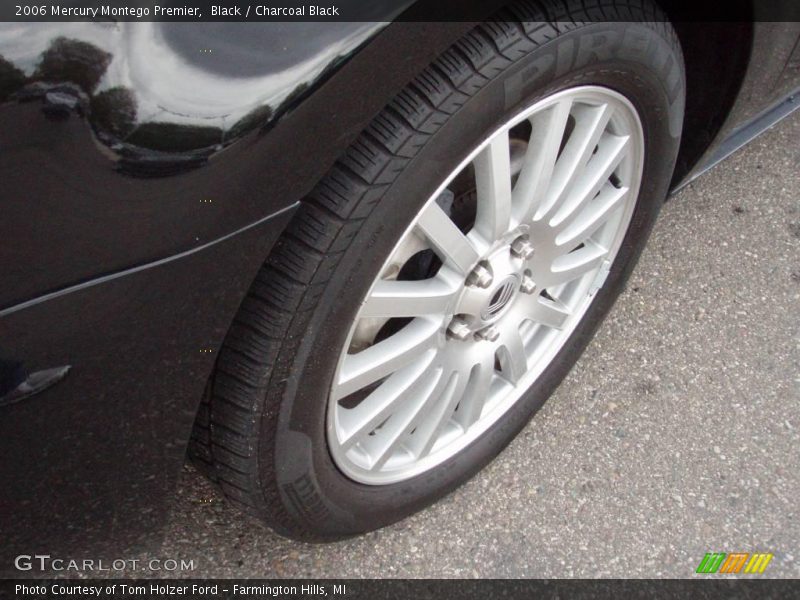 Black / Charcoal Black 2006 Mercury Montego Premier