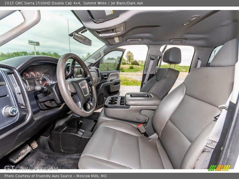 Summit White / Jet Black/Dark Ash 2015 GMC Sierra 2500HD Double Cab 4x4
