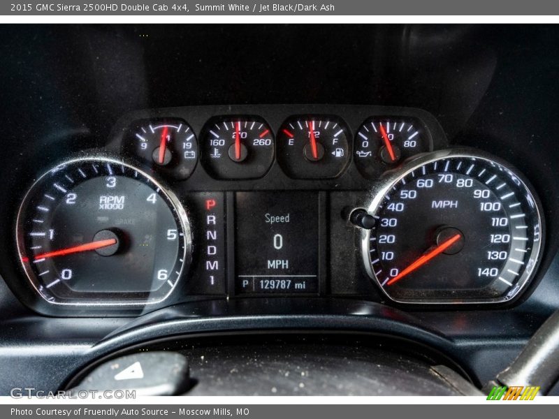 Summit White / Jet Black/Dark Ash 2015 GMC Sierra 2500HD Double Cab 4x4